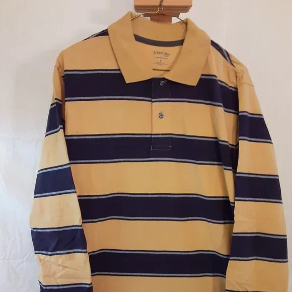 St john's bay top long sleeve polo